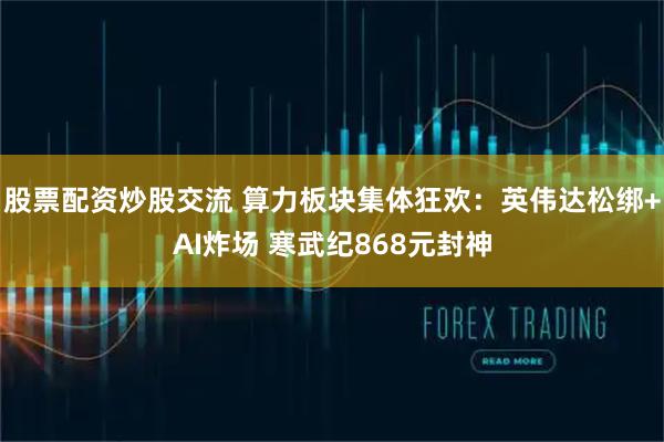股票配资炒股交流 算力板块集体狂欢：英伟达松绑+AI炸场 寒武纪868元封神